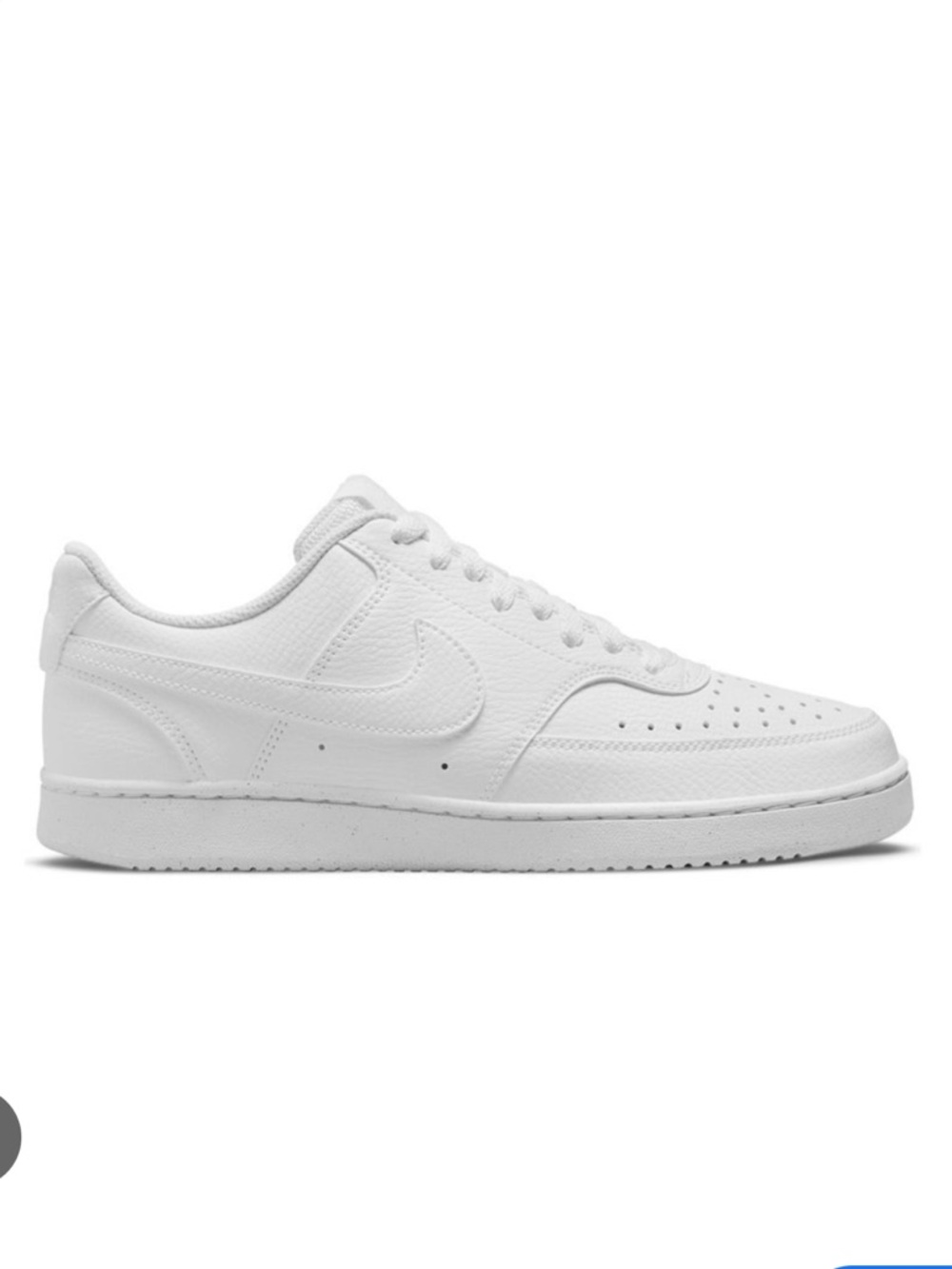 Nike Women’s Court Vision Low Sneakers — White Size 8 DH3158-100